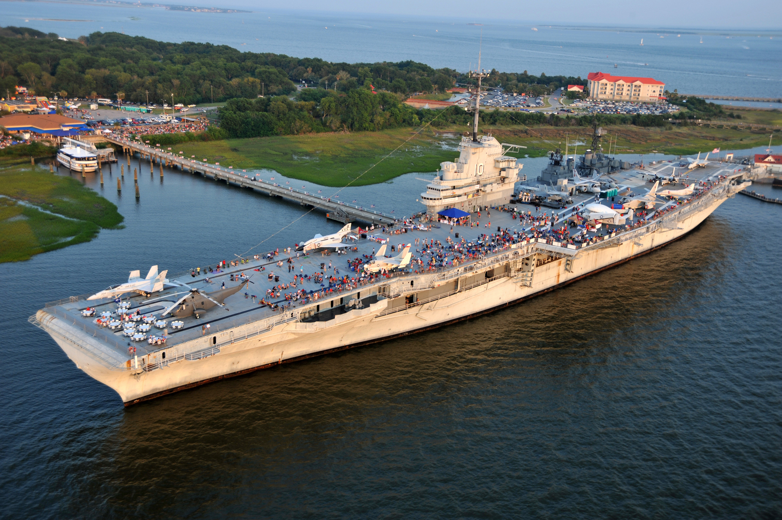 Patriots Point, USS Yorktown, 4th of July