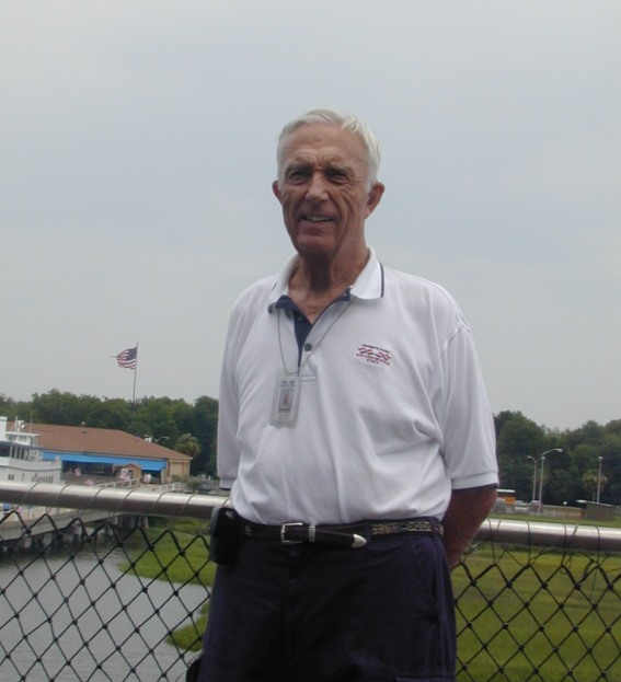 Lconard Patriots Point volunteer Lloyd Conard.