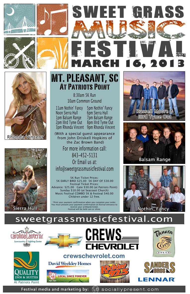 Sweetgrass Music Festival Patriots Point News & Events