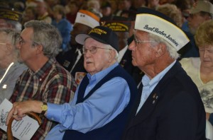Pearl Harbor survivors attended the service in 2013