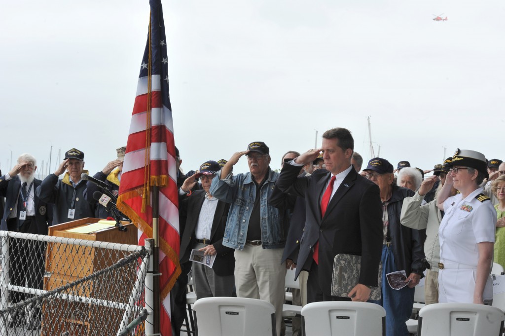Patriots Point Honors Veterans of the Battle of Okinawa campaign