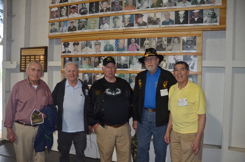 More of the band of brothers of the 7th Cavalry before the symposium began
