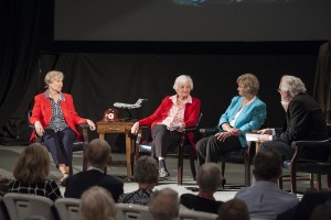 Panelists at the "Angels of the Battlefield" symposium shared their experiences as nurses in combat zones