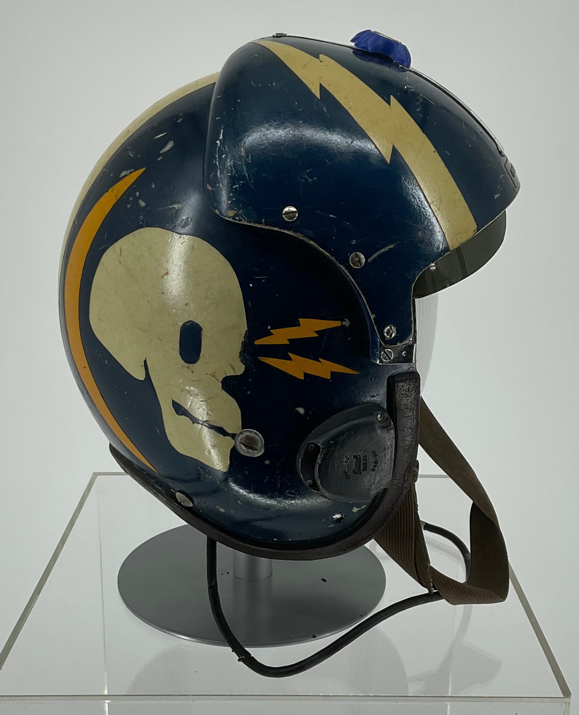 Grey Ghosts Squadron Flight Helmet | Patriots Point Naval