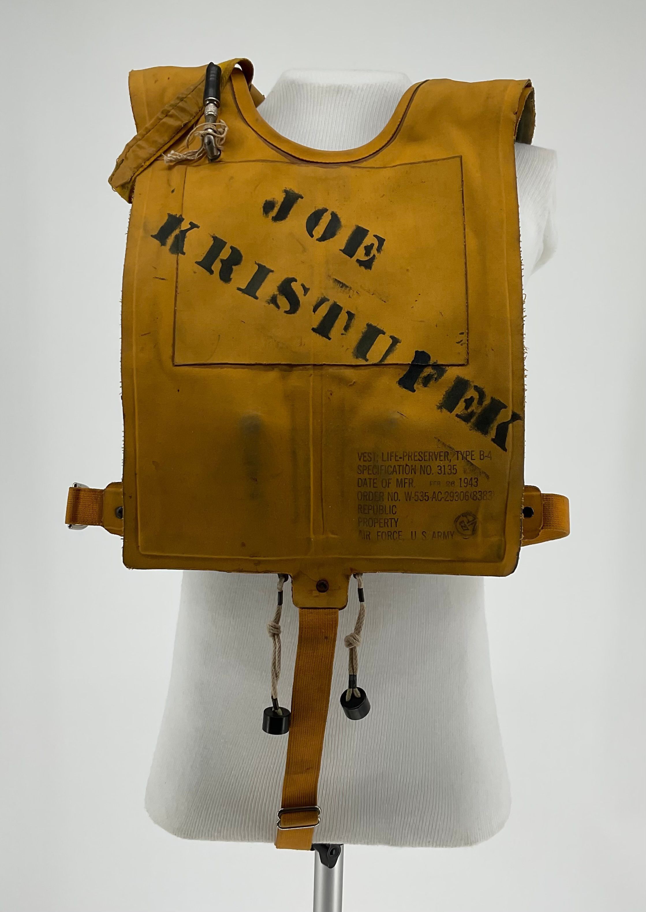 Inflatable Life Preserver | Patriots Point Naval & Maritime Museum
