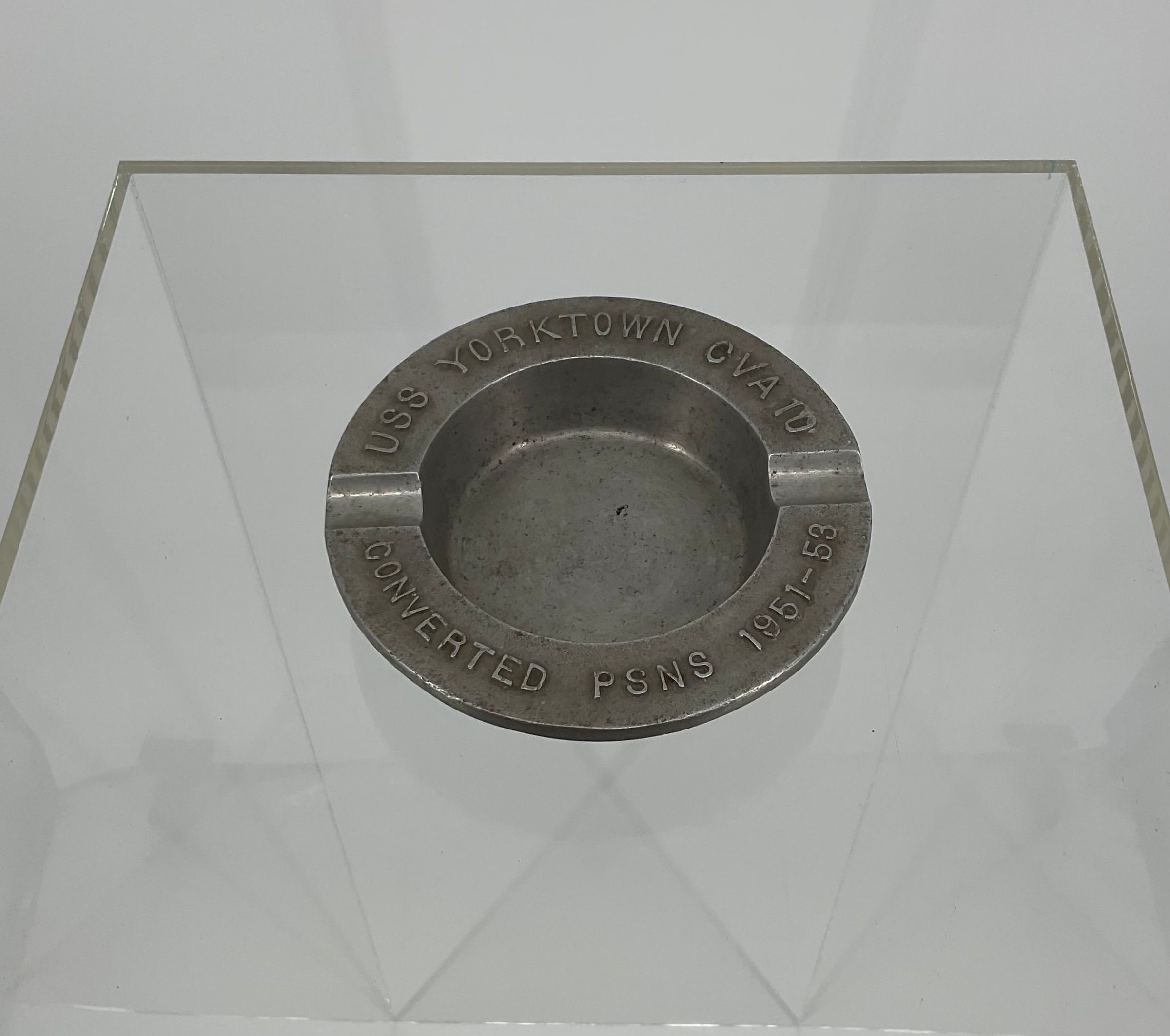 Commemorative Yorktown Conversion Ashtray | Patriots Point Naval