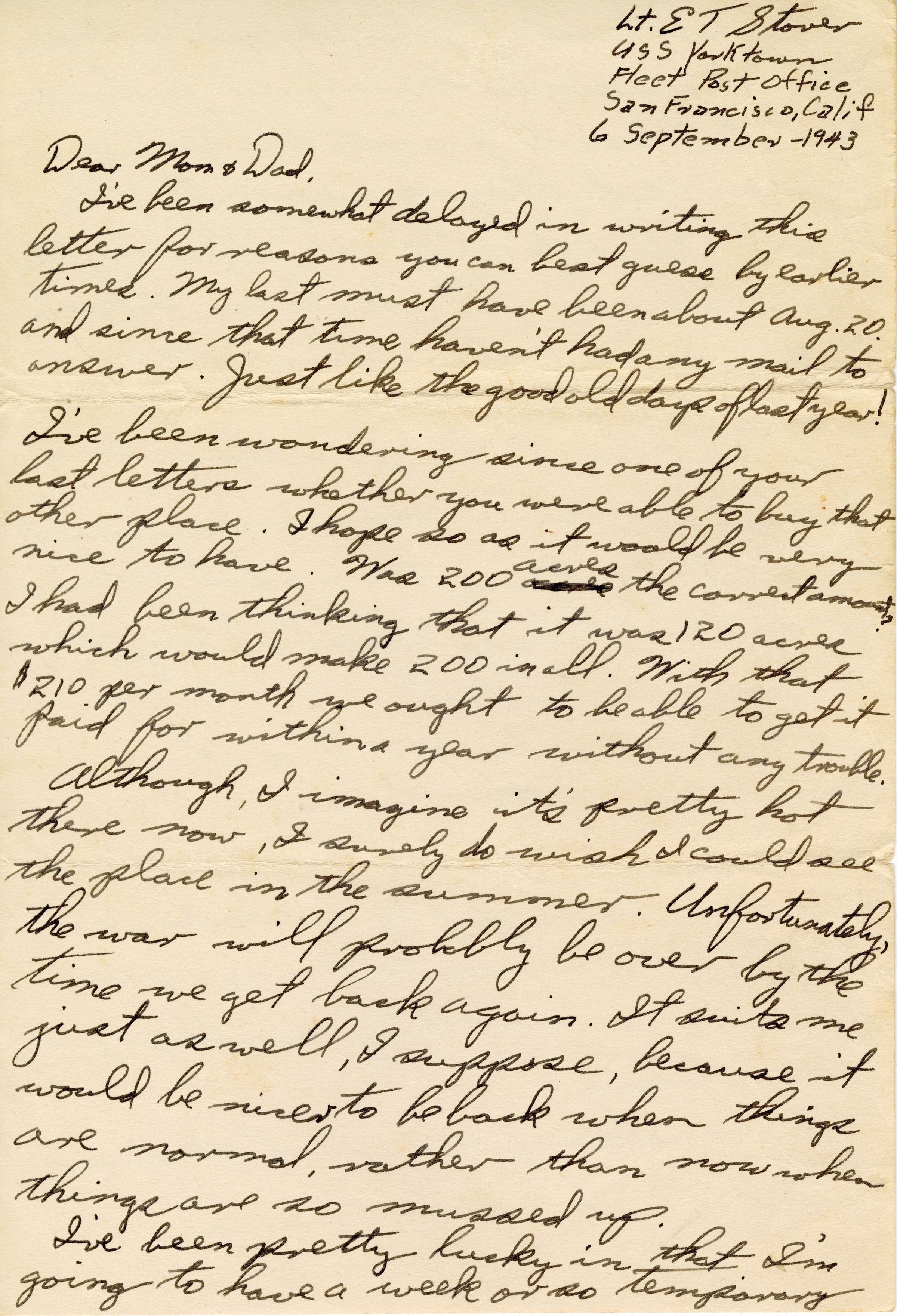 Primary Image of Letter From Elisha
