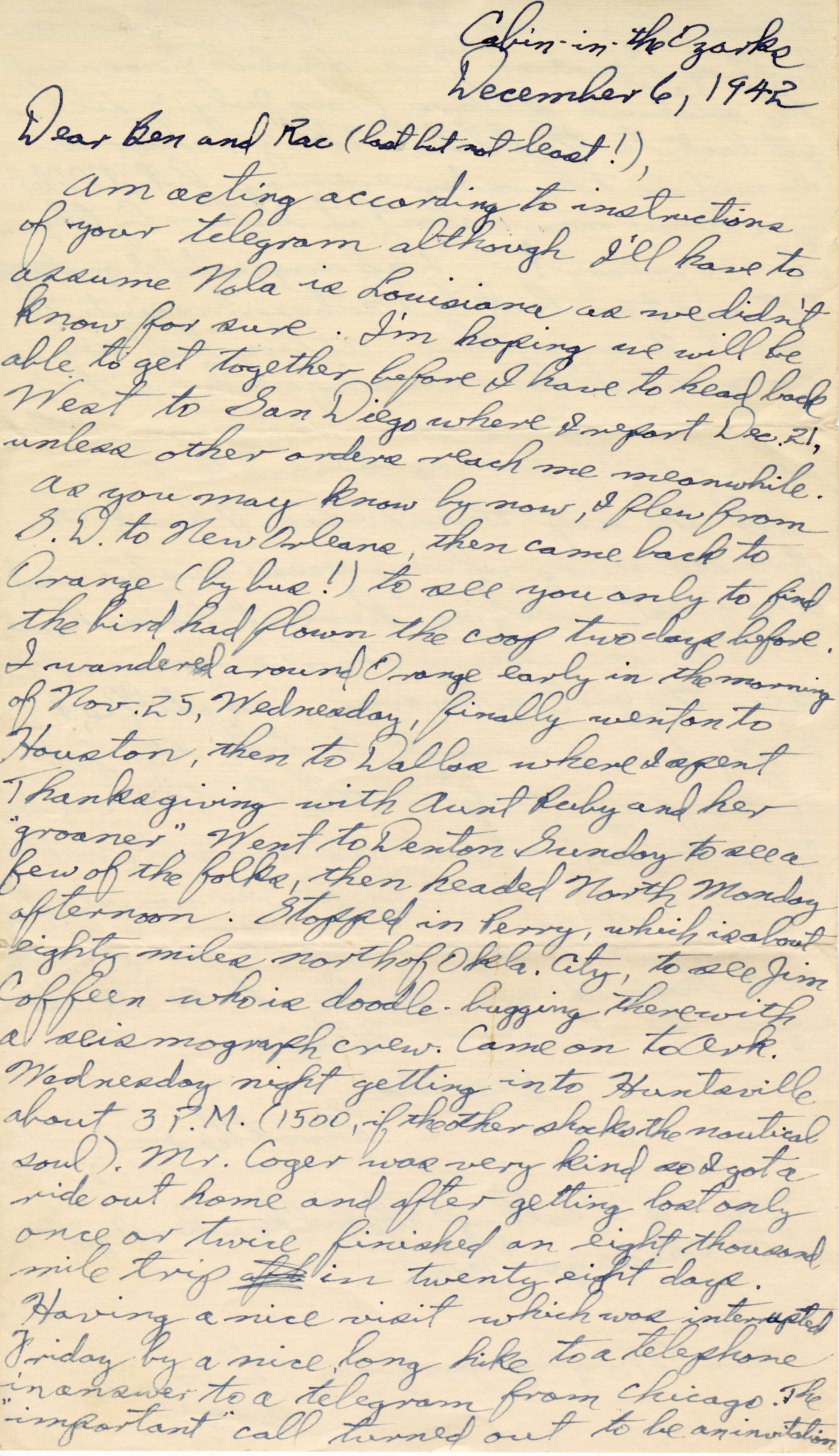 Primary Image of Letter From Elisha 