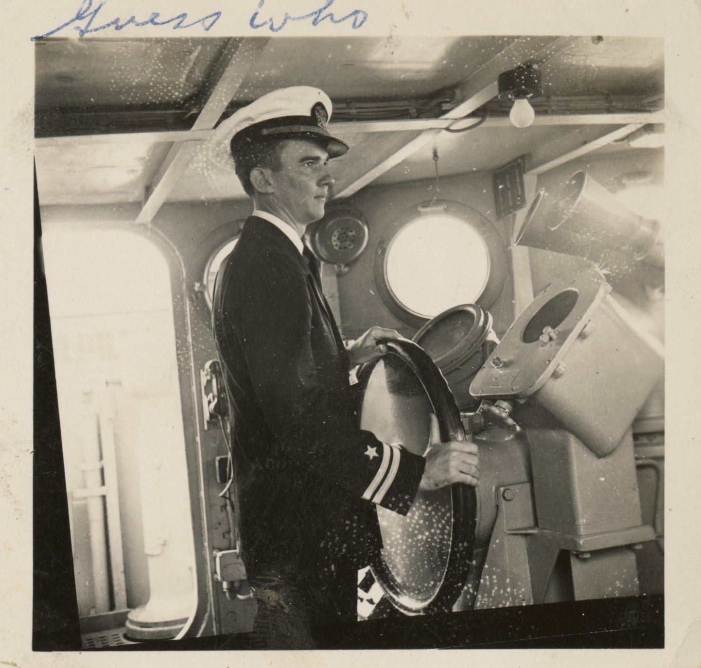 Primary Image of Frank Manson at the Helm