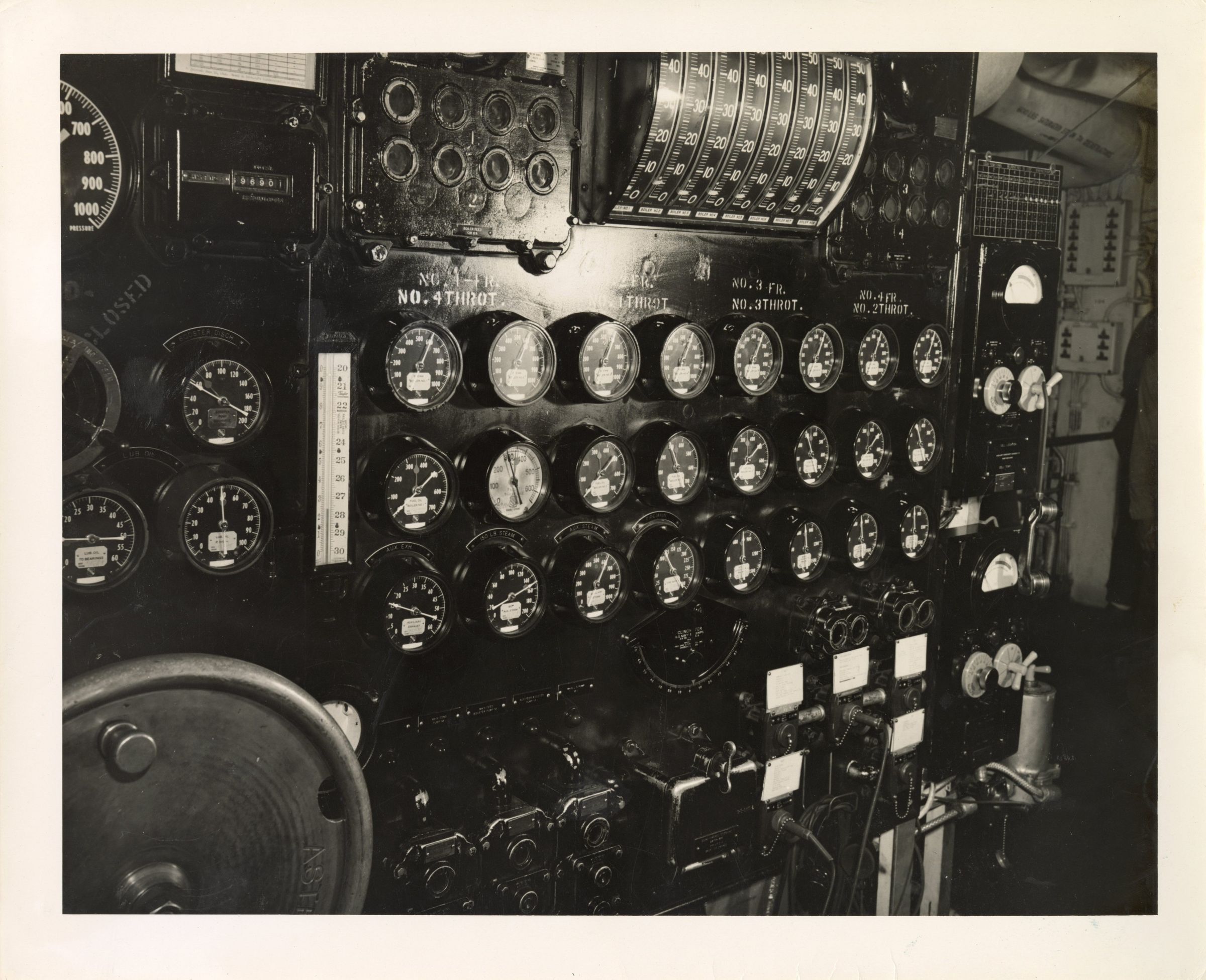 Primary Image of Engine Room's Main Central Board