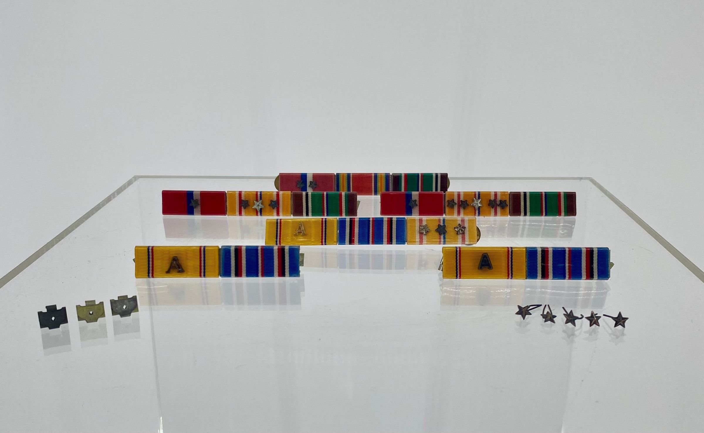 Primary Image of Naval Ribbon Bars of Lt. Stephen Fitch