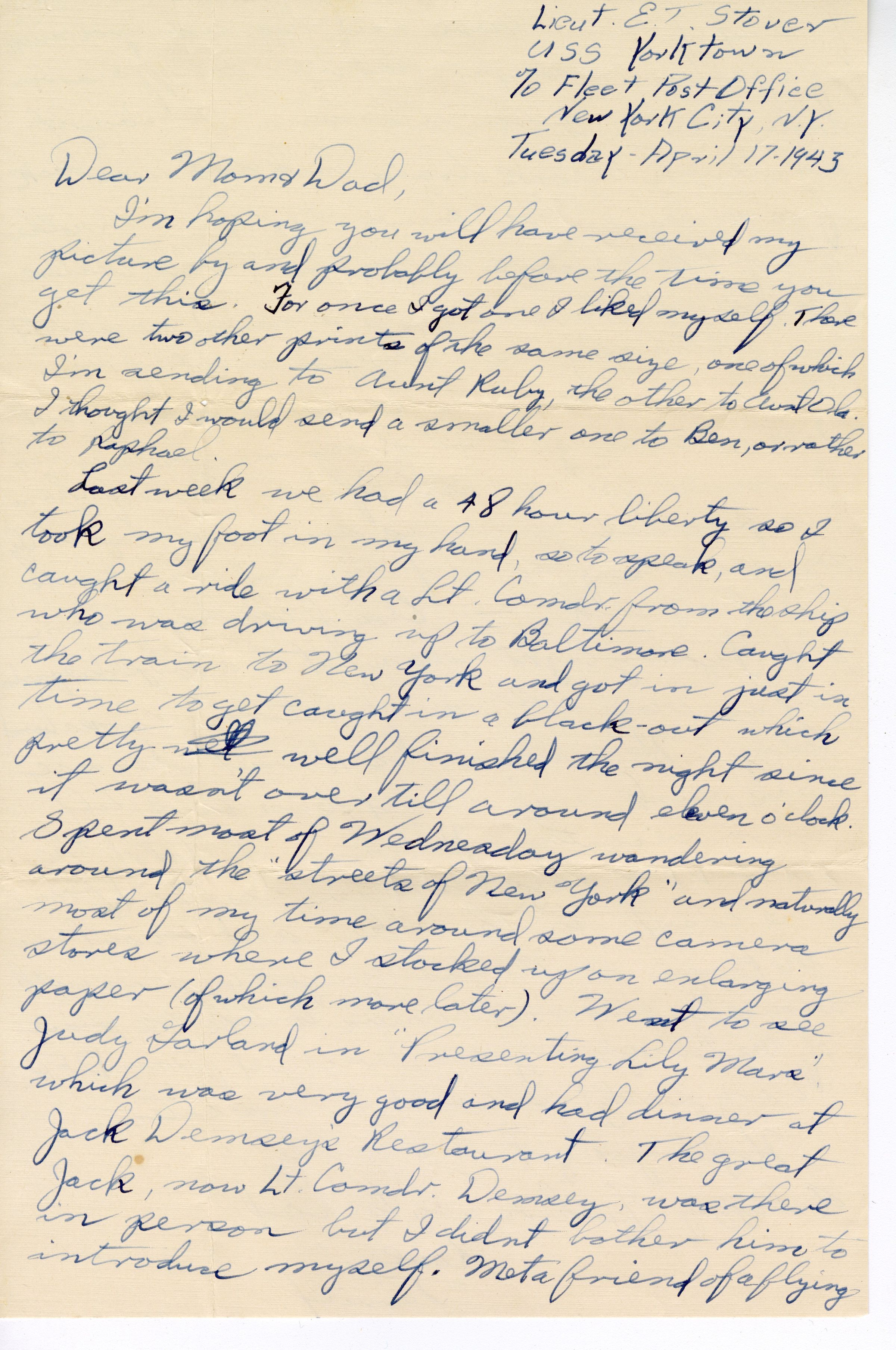 Primary Image of Letter From Elisha