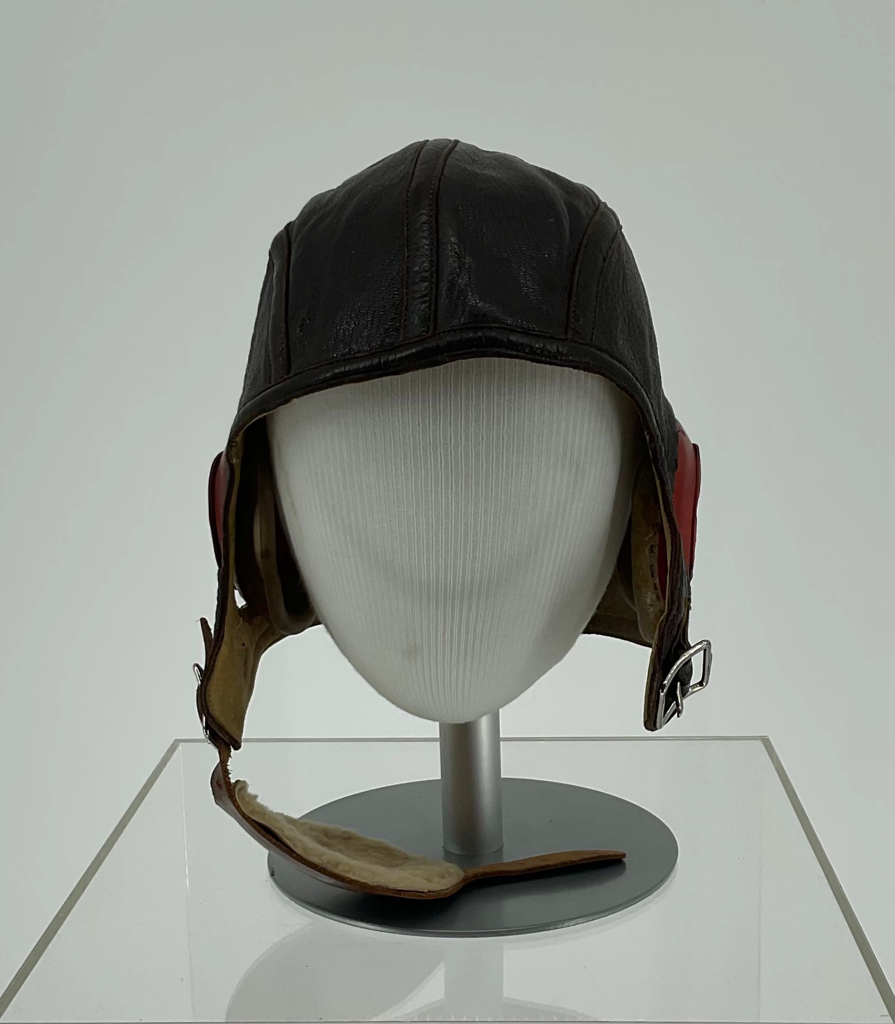 US Naval Aviator Leather Flight Helmet | Patriots Point Naval