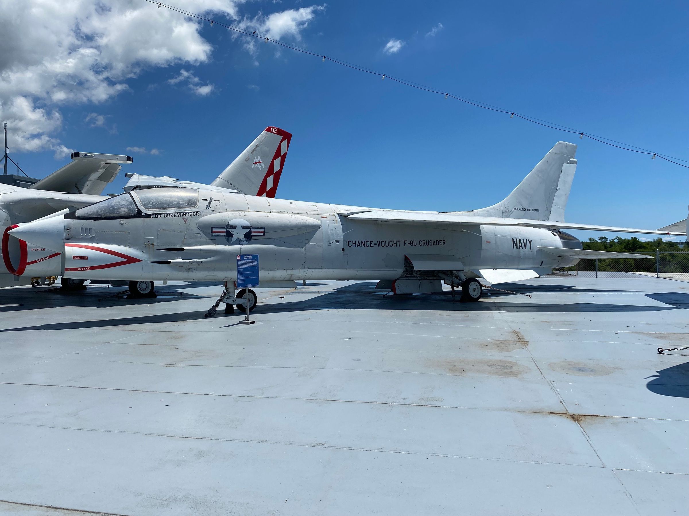 F-8K Crusader | Patriots Point Naval & Maritime Museum
