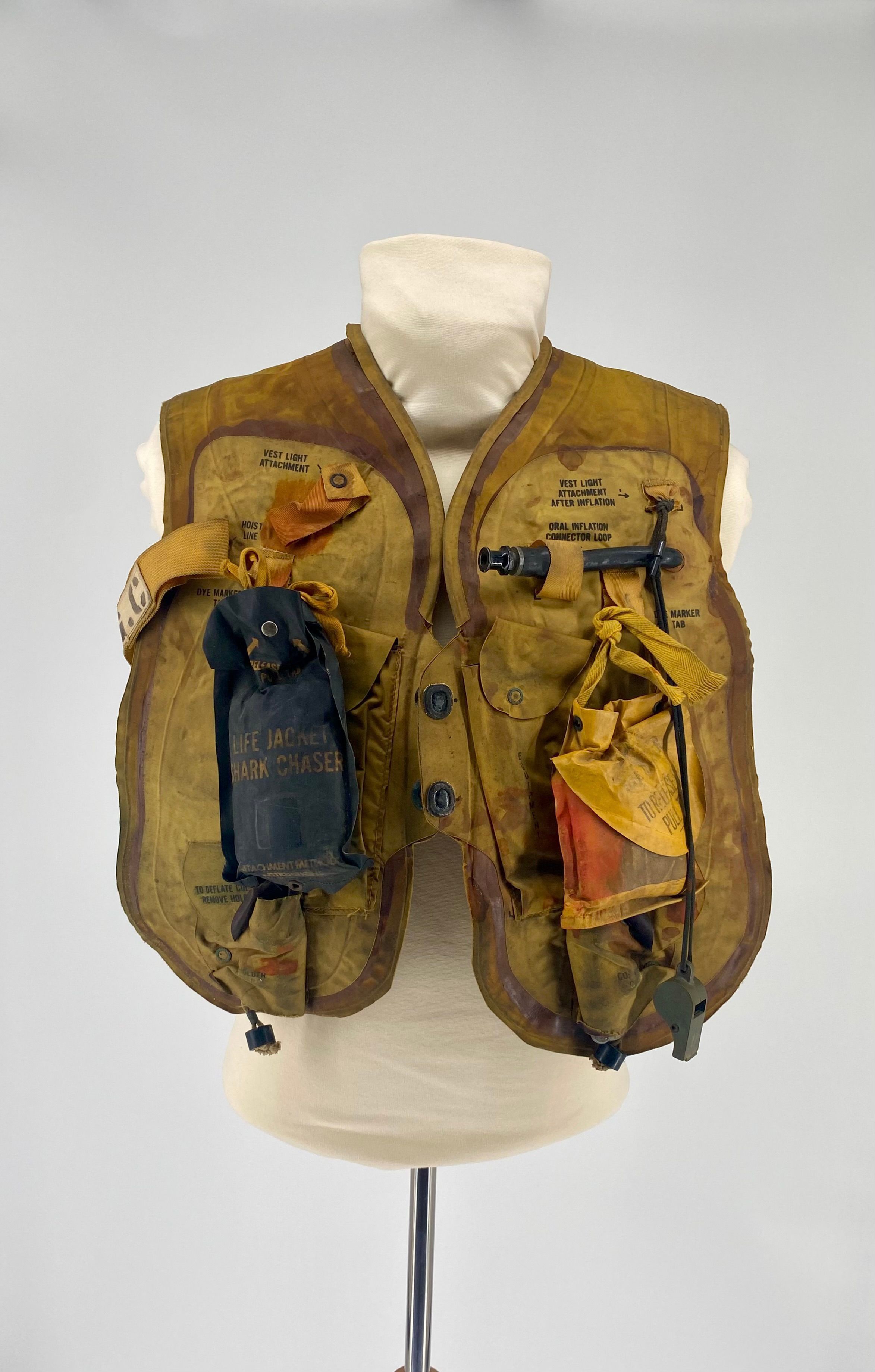 World War II Naval Aviators' Life Vest of Gerald Hennesy
