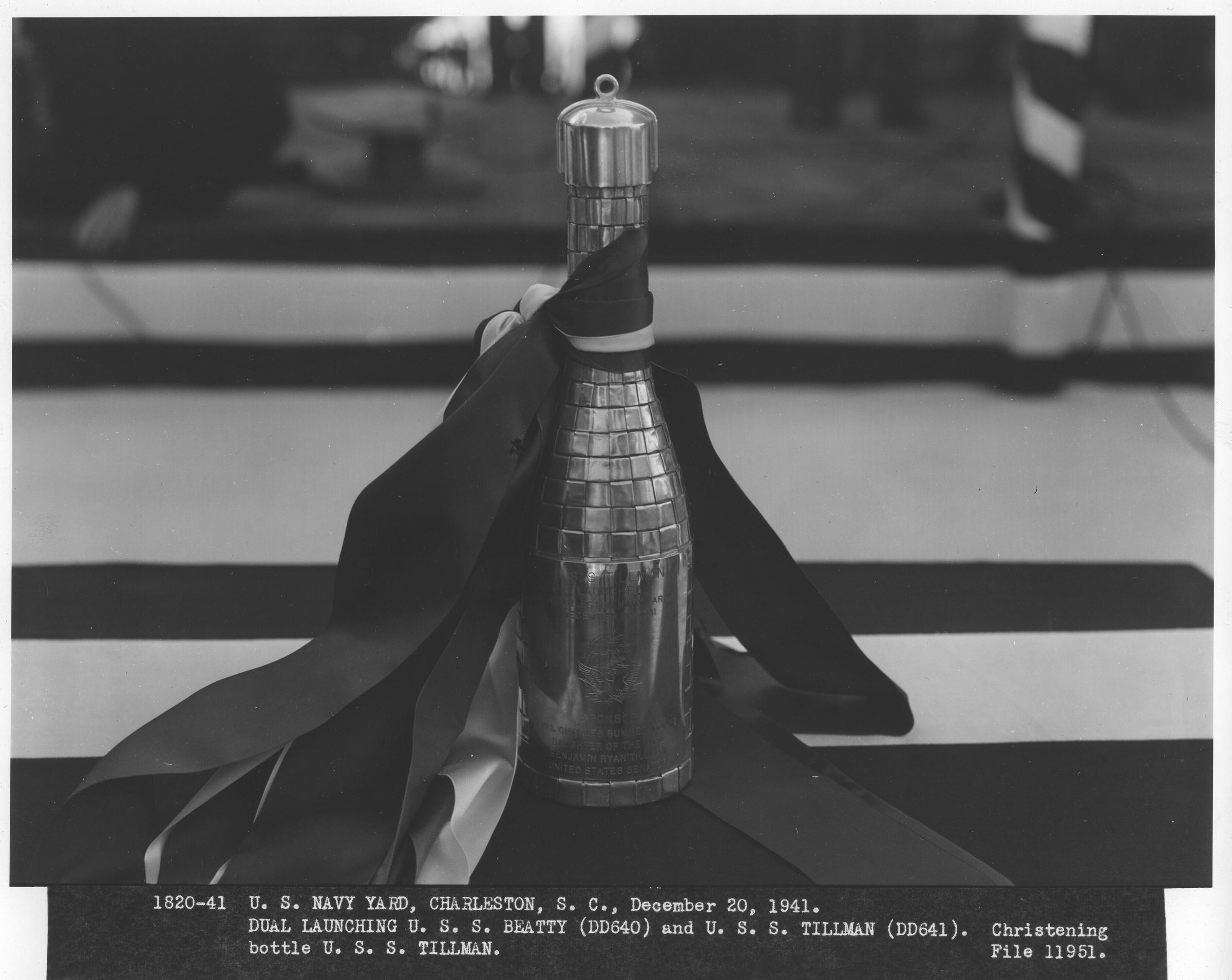 Primary Image of Dual Launch Christening Bottle