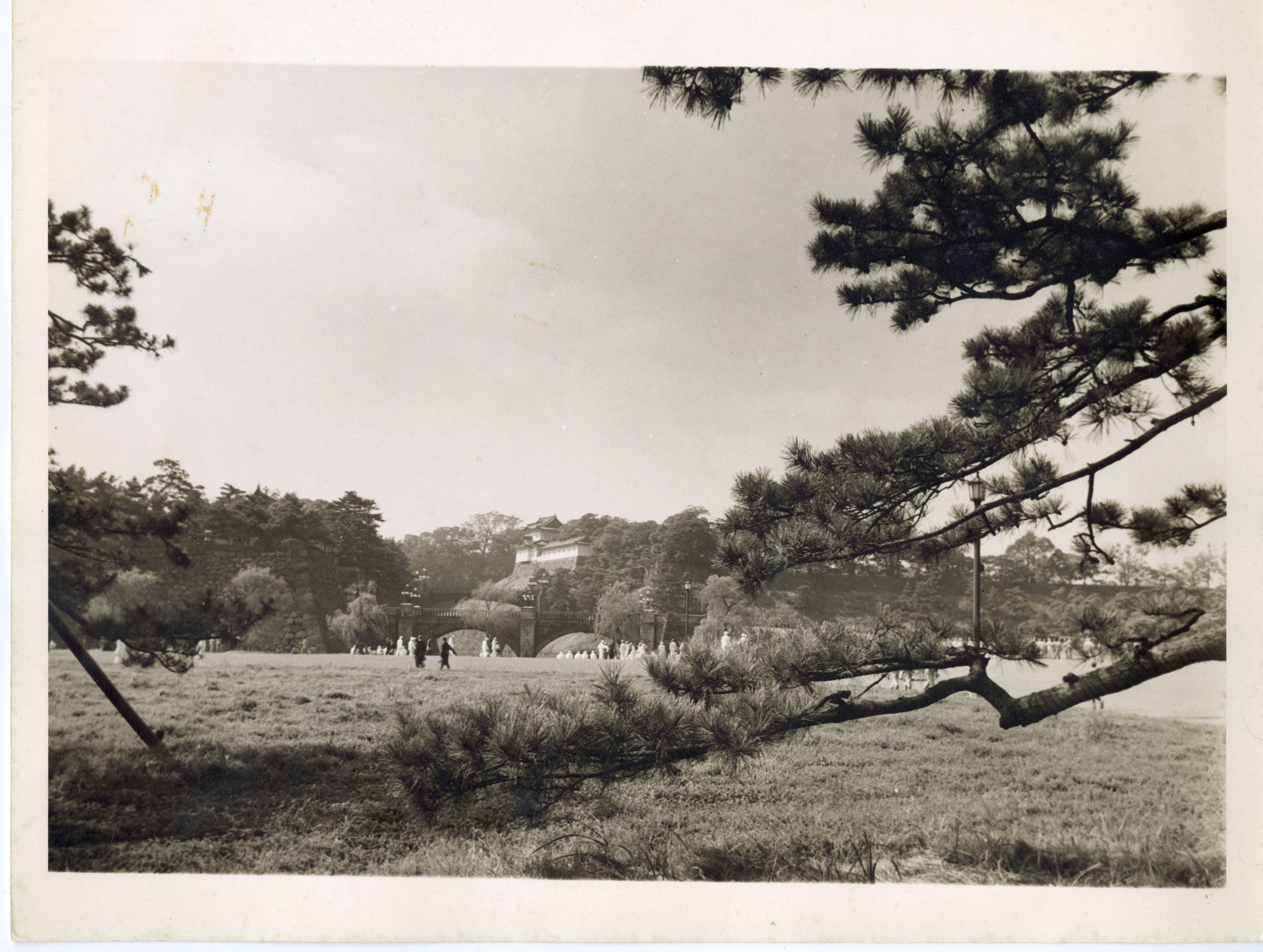 Primary Image of Sailors Touring the Imperial Palace Grounds