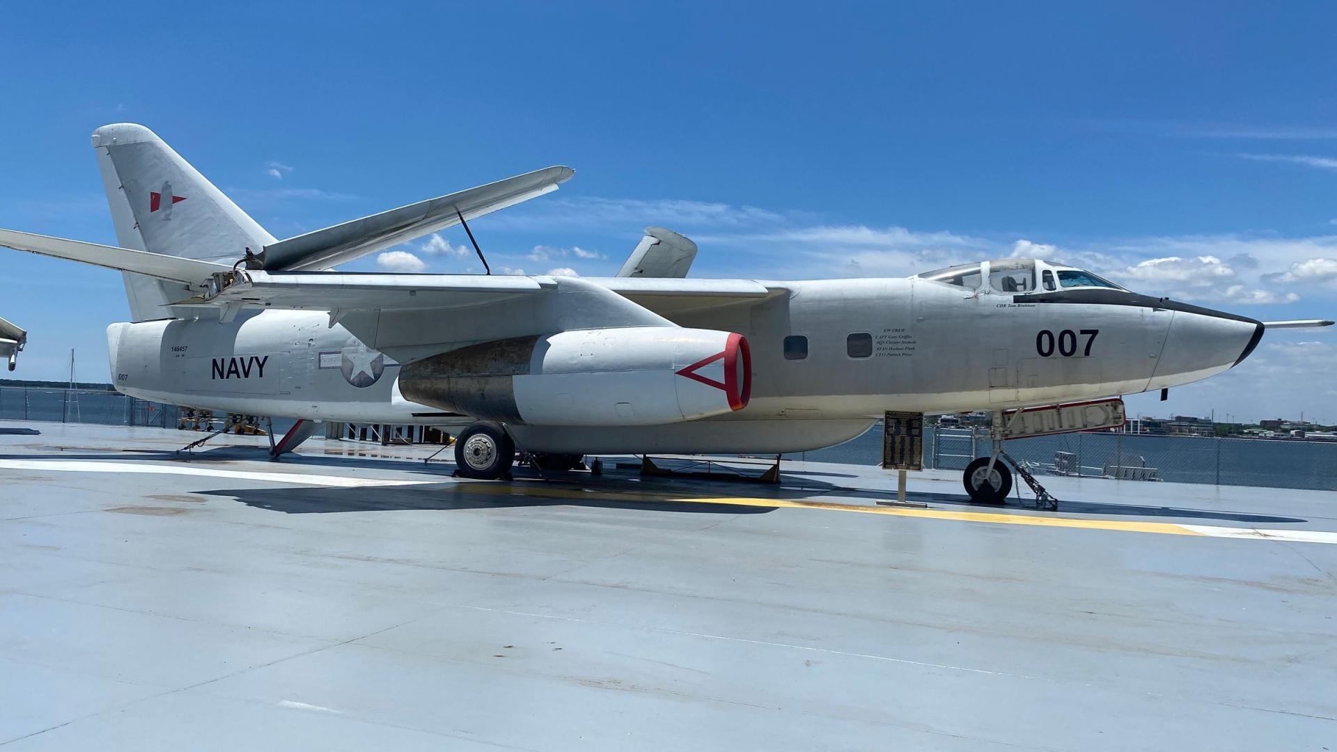 EA-3B Skywarrior | Patriots Point Naval & Maritime Museum