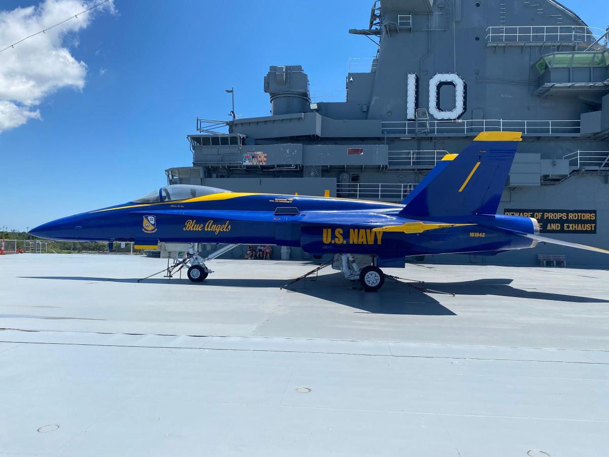 F/A-18 A Hornet | Patriots Point Naval & Maritime Museum