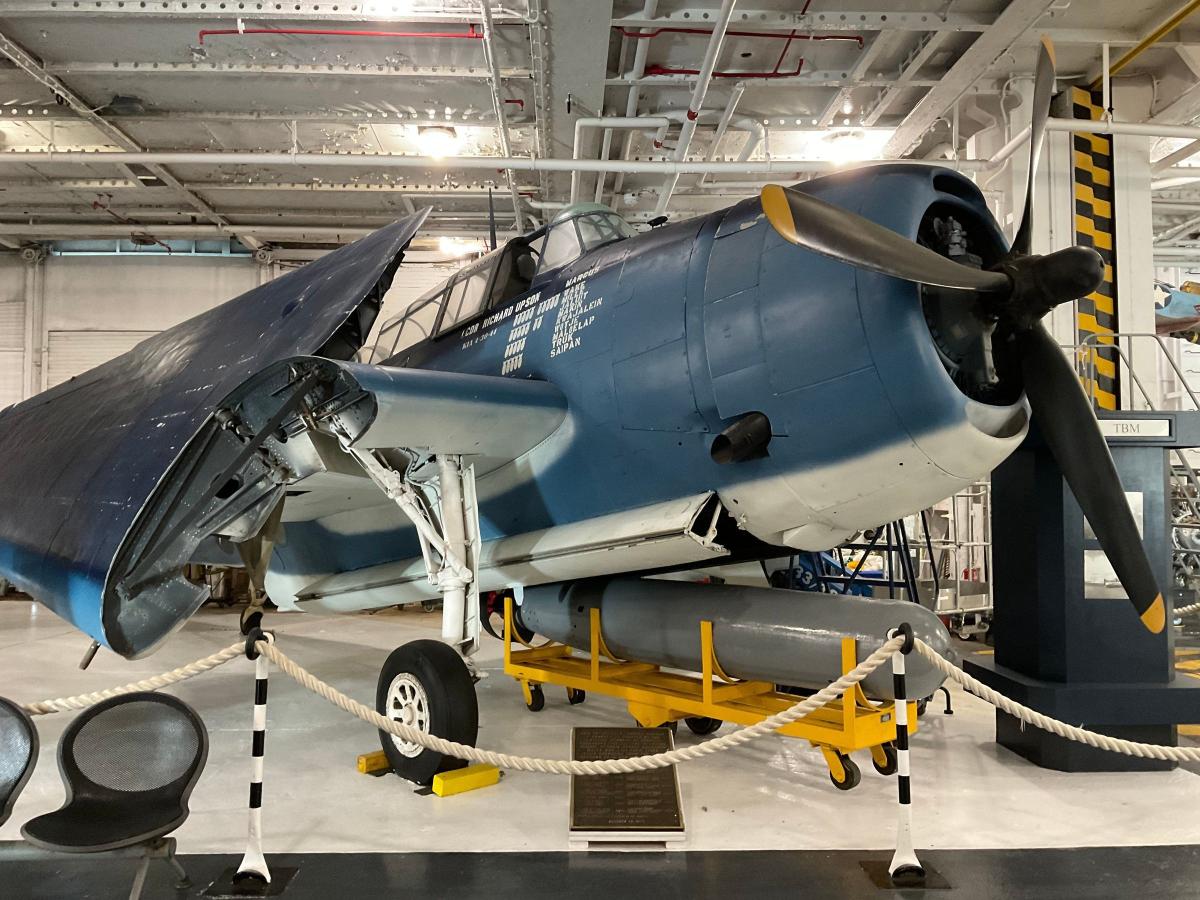 TBM Avenger Patriots Point Naval Maritime Museum