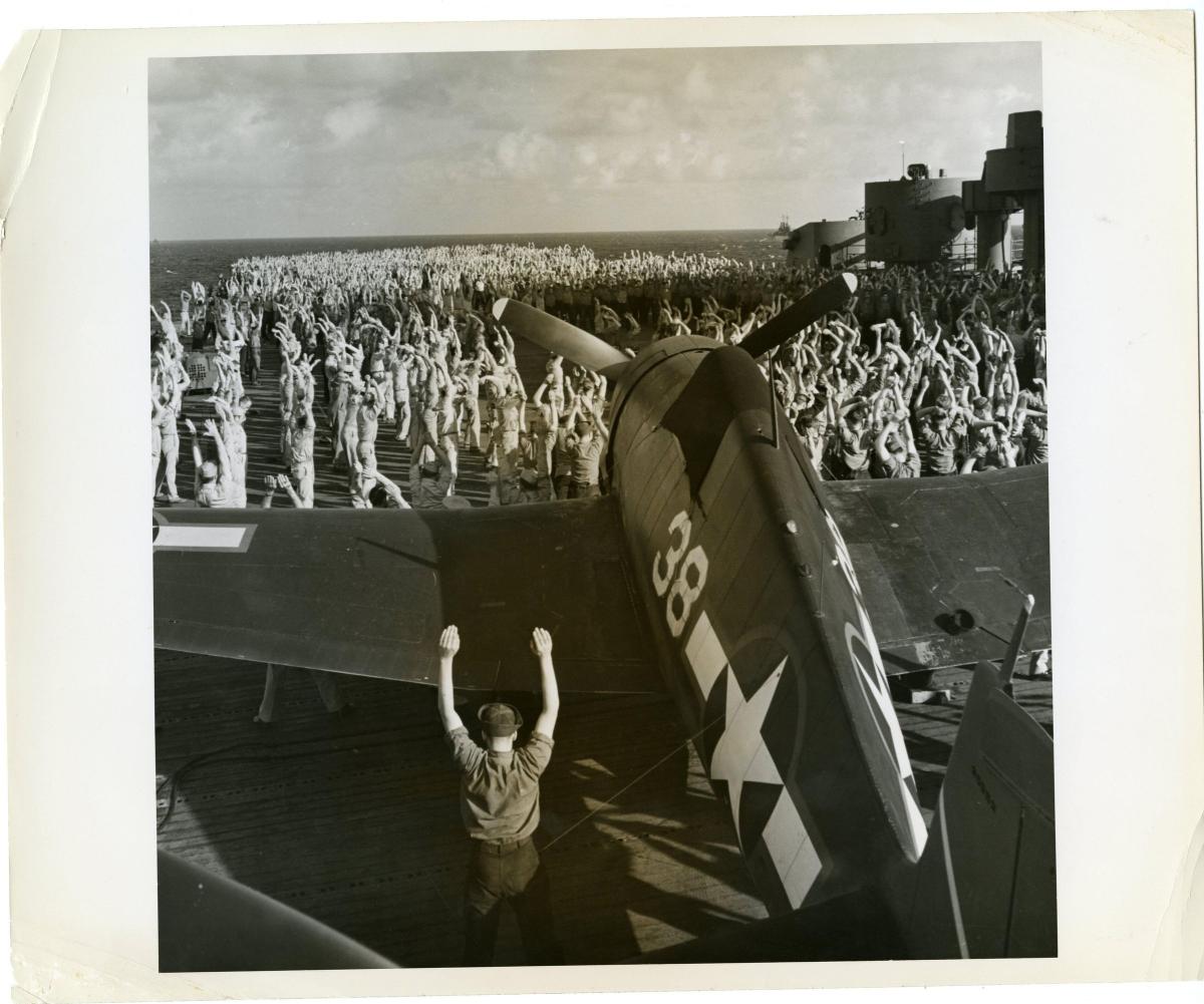 Morning Exercise on the Flight Deck | Patriots Point Naval