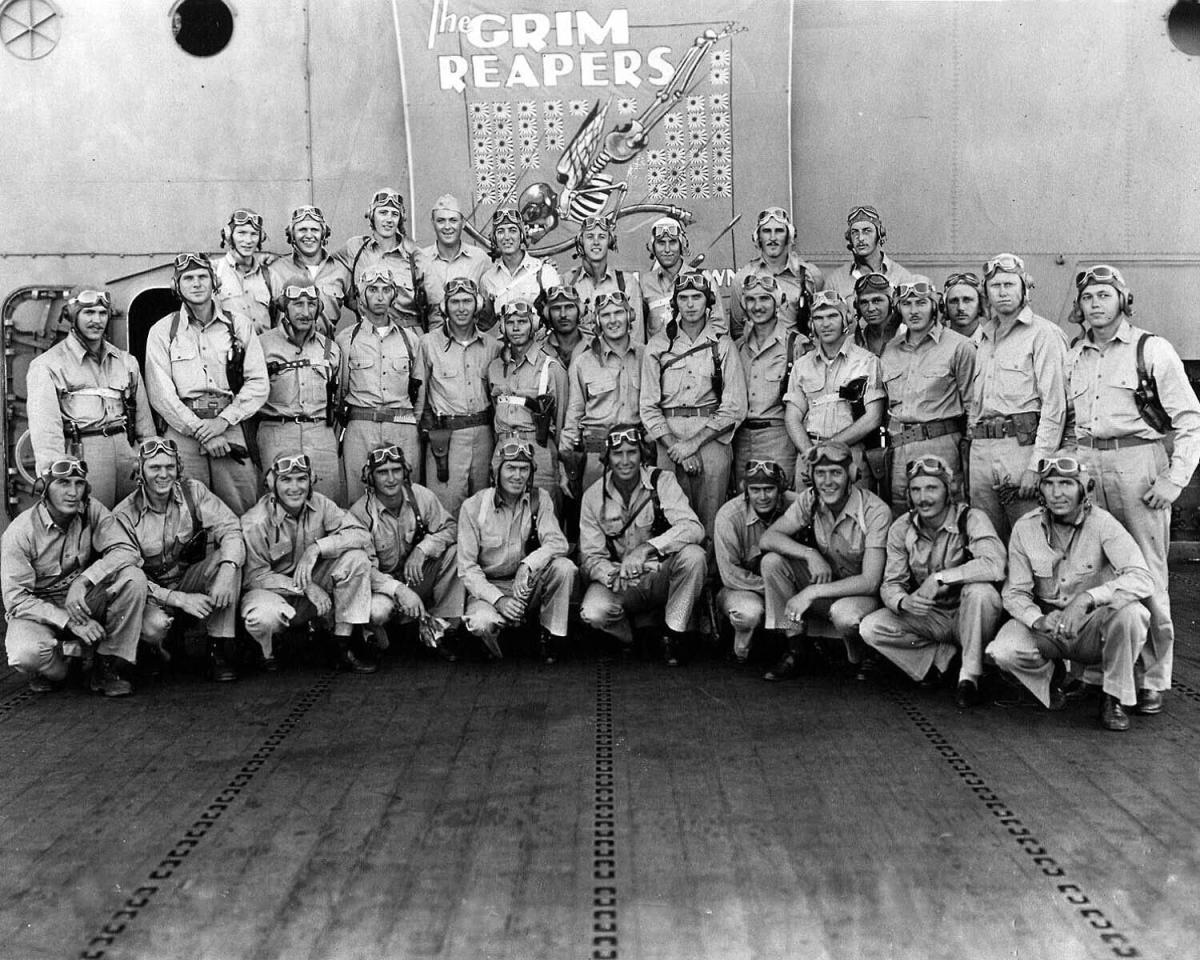 Group Photo of Fighting Squadron 10 (VF-10) | Patriots Point Naval ...