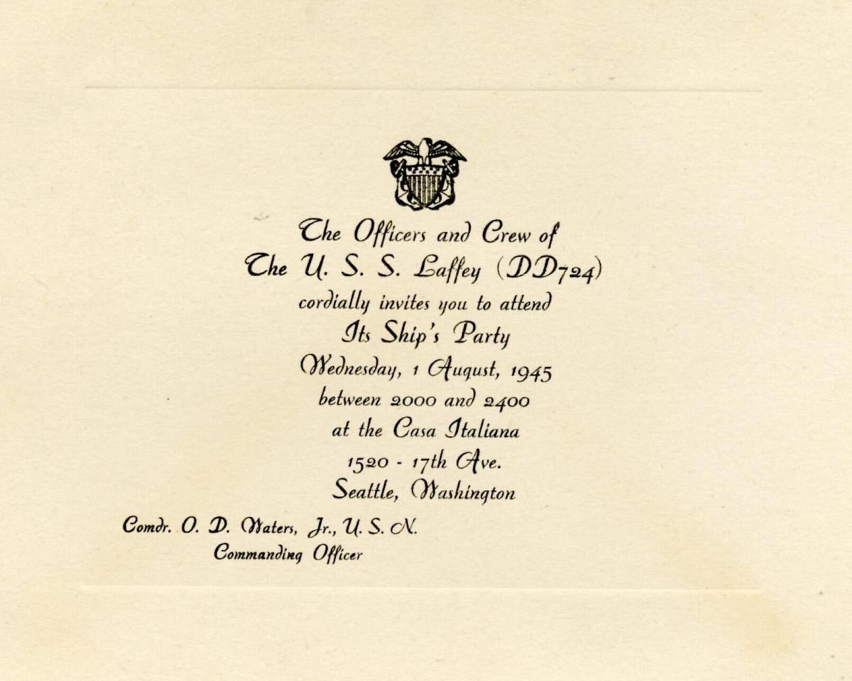 Ship's Party Invitation | Patriots Point Naval & Maritime Museum