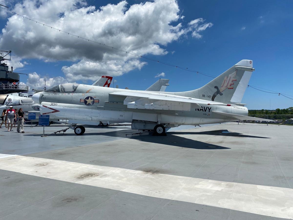 A-7E Corsair II | Patriots Point Naval & Maritime Museum