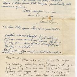 Alternative Image of Letter From Elisha "Smokey" Stover to his Parents Dated June 27, 1943