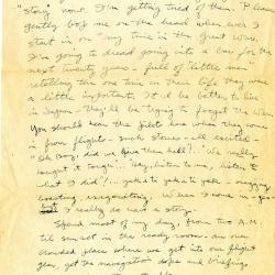 Alternative Image of Letter from Lt. Gerald Hennesy to His Mother Dated July 25, 1945