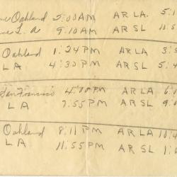 Alternative Image of The Pan American Airways Tickets and Luggage Tags of Pierre Grace