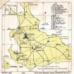 Map Booklet Detailing the Island of Okinawa and the Surrounding