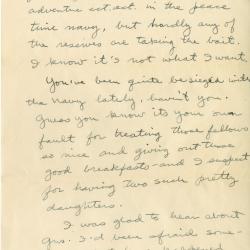 Alternative Image of Gerald Hennesy Letter to His Mother Dated August 24, 1945