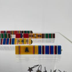 Alternative Image of Naval Ribbon Bars of Lt. Stephen Fitch