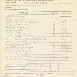 Primary Image of College Academic Record of Elisha "Smokey" Stover