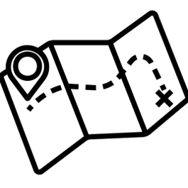 Icon of a scavenger hunt.