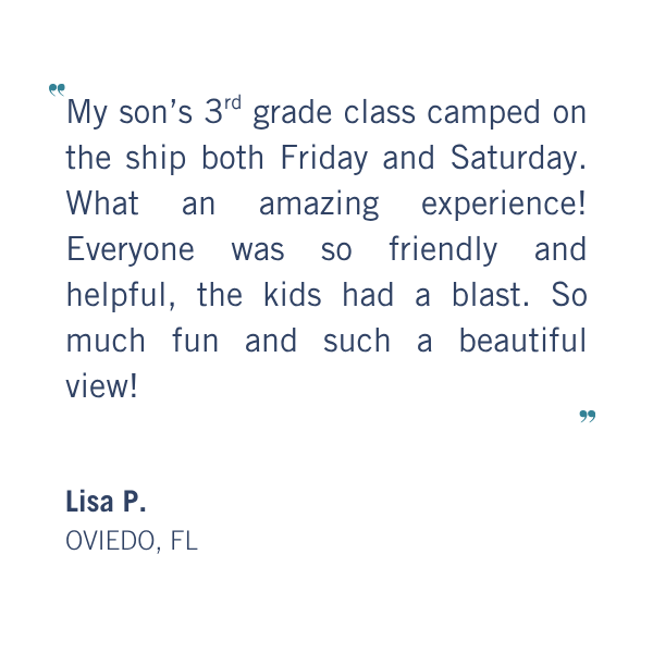 Testimonial from an Operation Overnight camper.