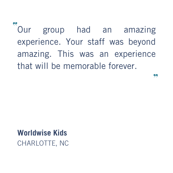 Testimonial from an Operation Overnight camper.