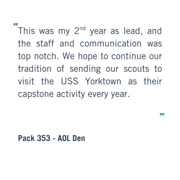Testimonial from an Operation Overnight camper.