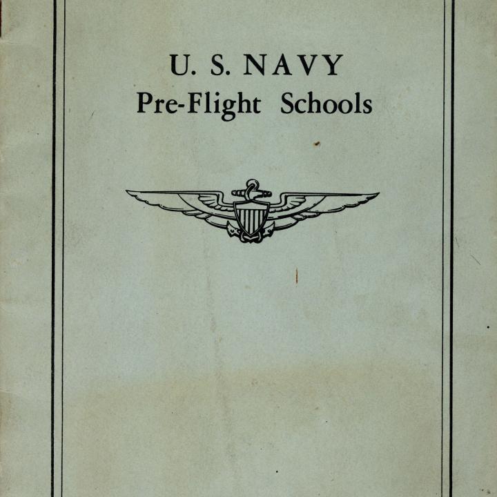 Primary Image of "Regulations U.S. Navy Pre-Flight Schools" Booklet