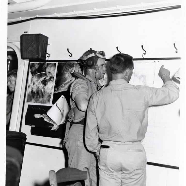 Primary Image of Checking Charts in the Ready Room