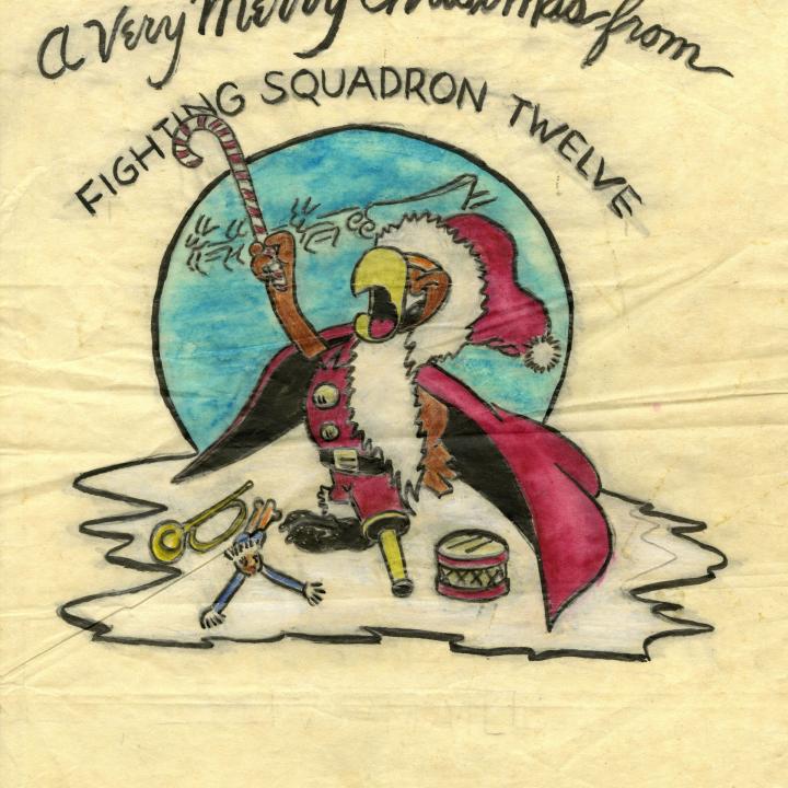 Primary Image of Fighting Squadron Twelve (VF-12) Christmas Insignia
