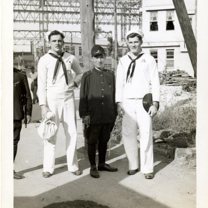 Primary Image of Sailors with Japanese Official