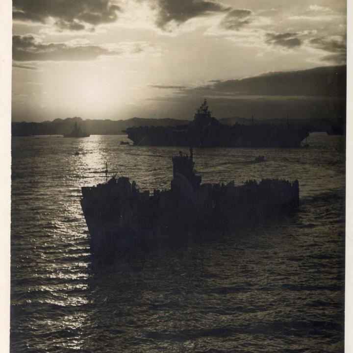 Primary Image of USS Yorktown (CV-10) in Tokyo Bay