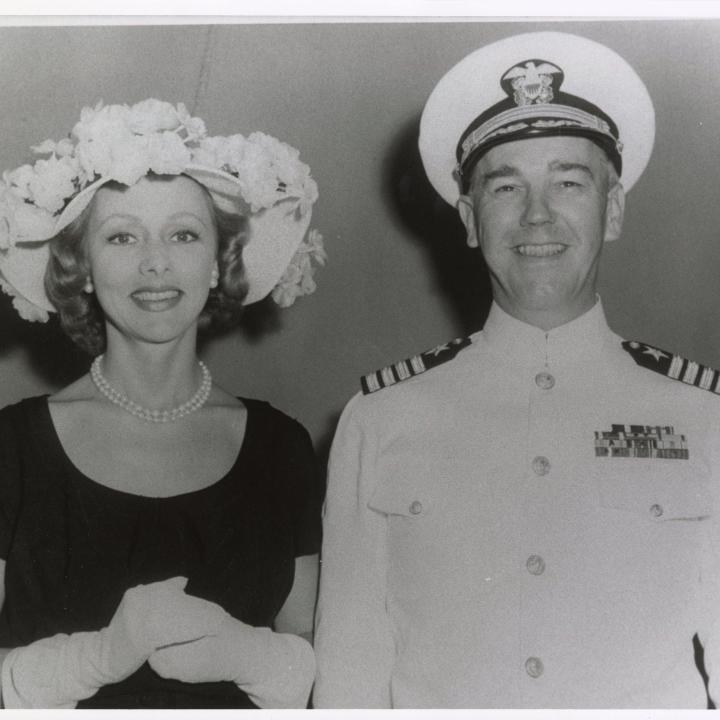 Primary Image of Rear Admiral Frederick Julian Becton with his wife, Elizabeth Becton