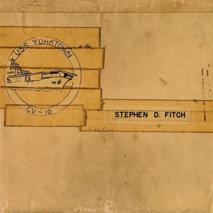 Primary Image of USS Yorktown (CV-10) Emblem Folder