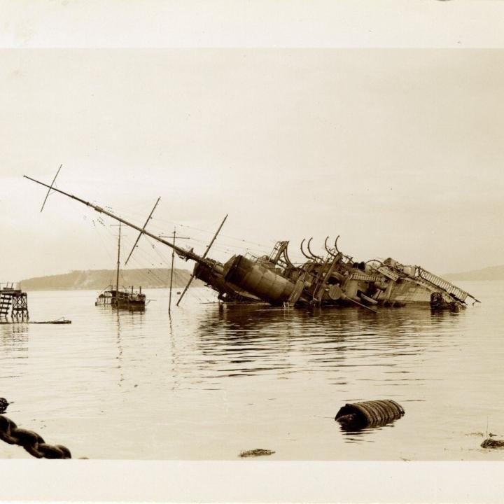 Primary Image of Sunken Japanese Destroyer