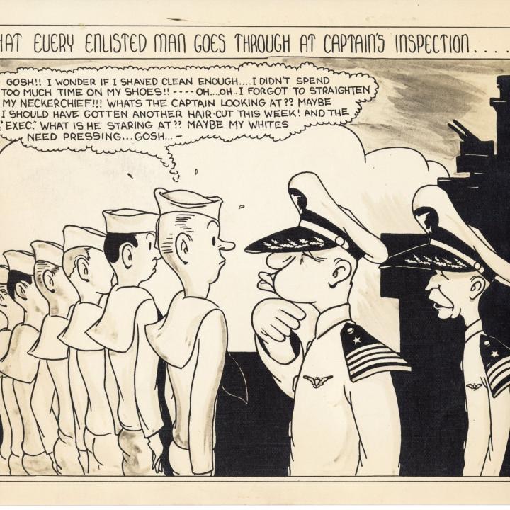 Primary Image of "What Every Enlisted Man Goes Through at Captain's Inspection!"