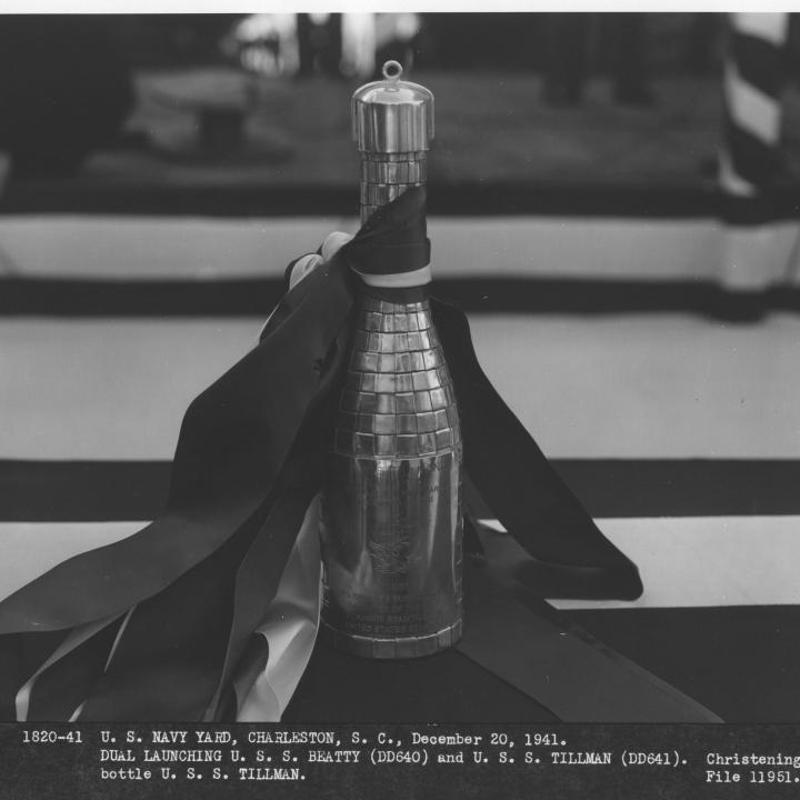 Primary Image of Dual Launch Christening Bottle