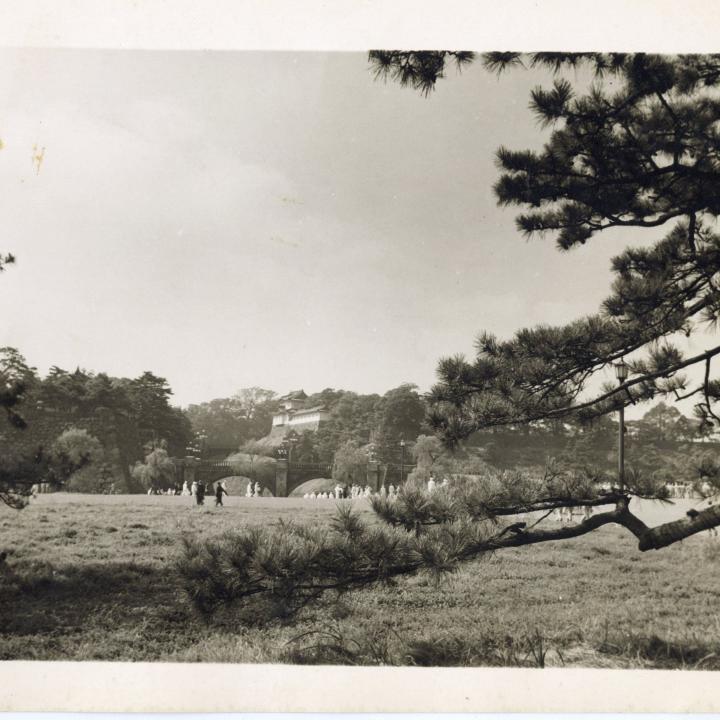 Primary Image of Sailors Touring the Imperial Palace Grounds